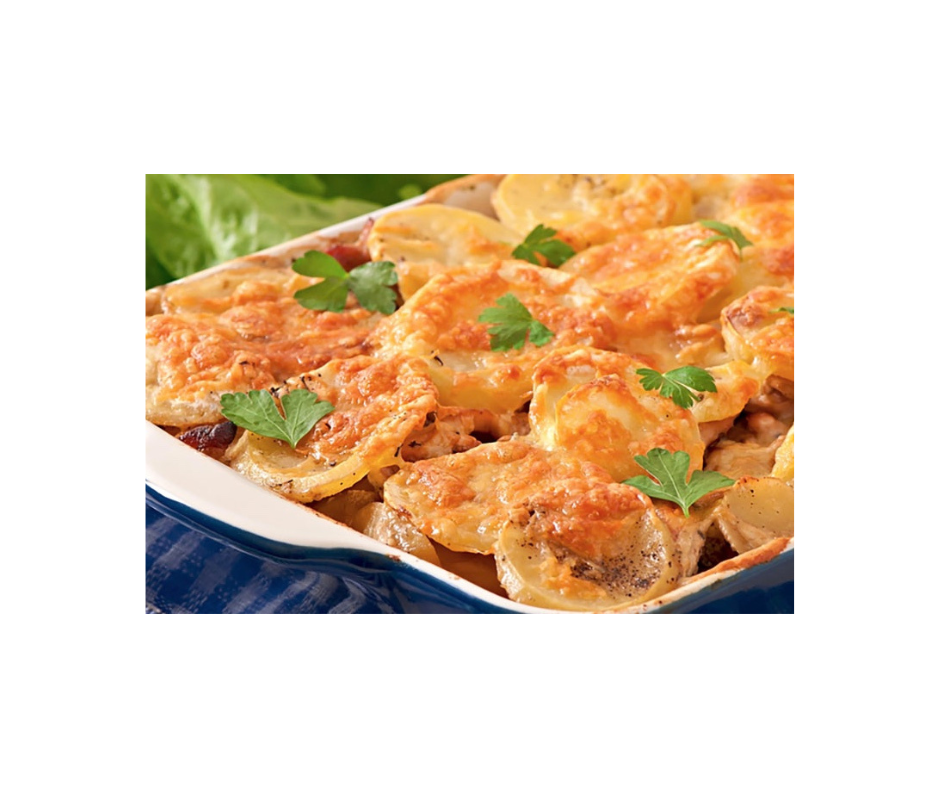 Rakottkrumpli - ungersk potatis- & korvlåda