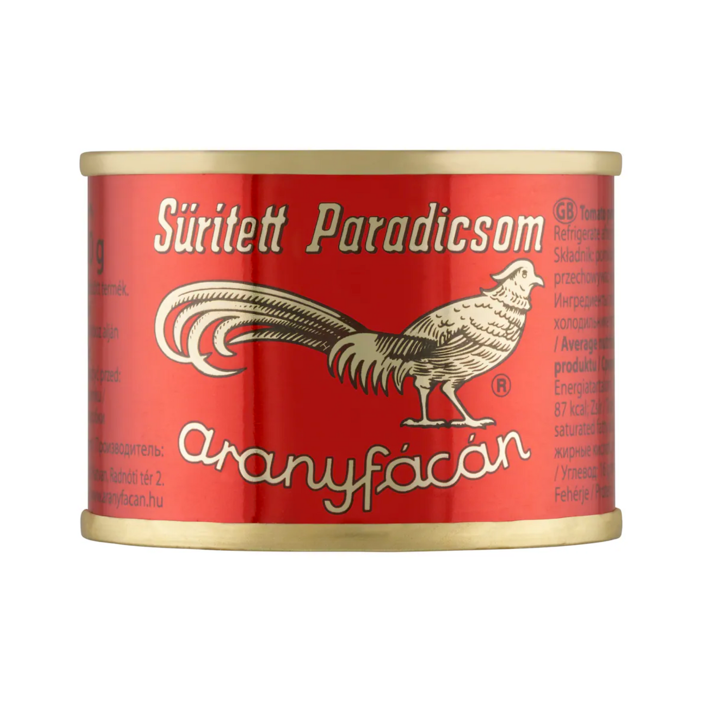 Aranyfácán Tomatpuré 70g