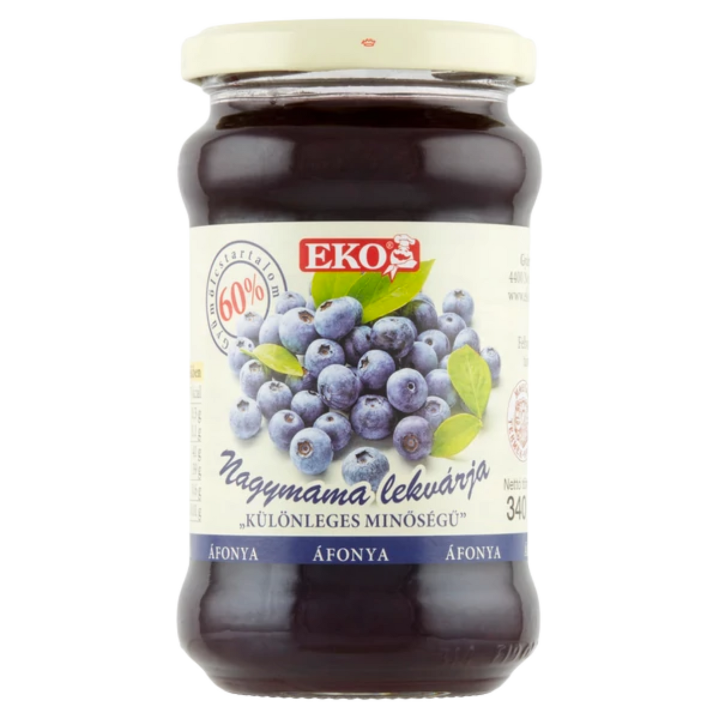 Blåbärsmarmelad 340g