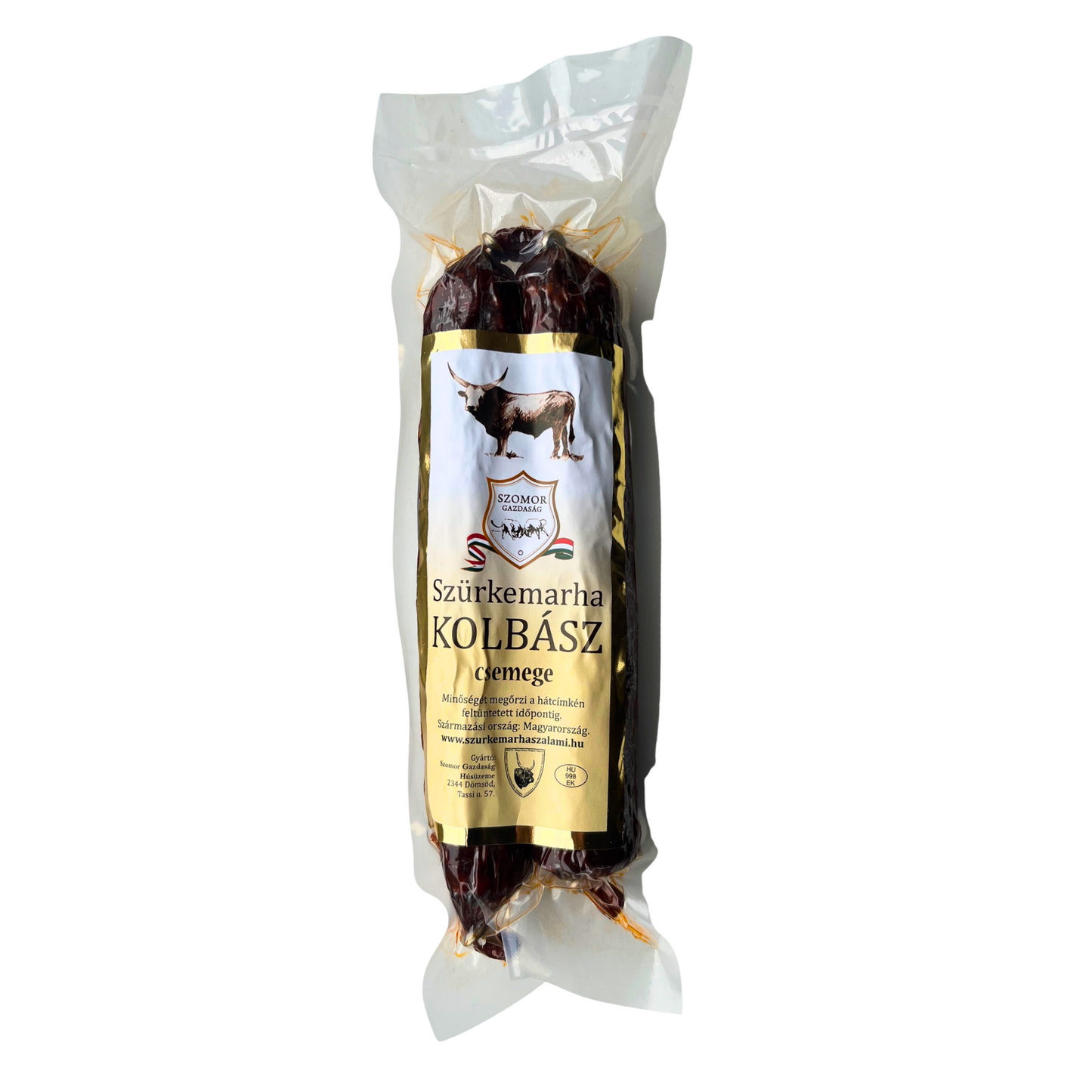 Szürkemarha kolbász, ca 300g