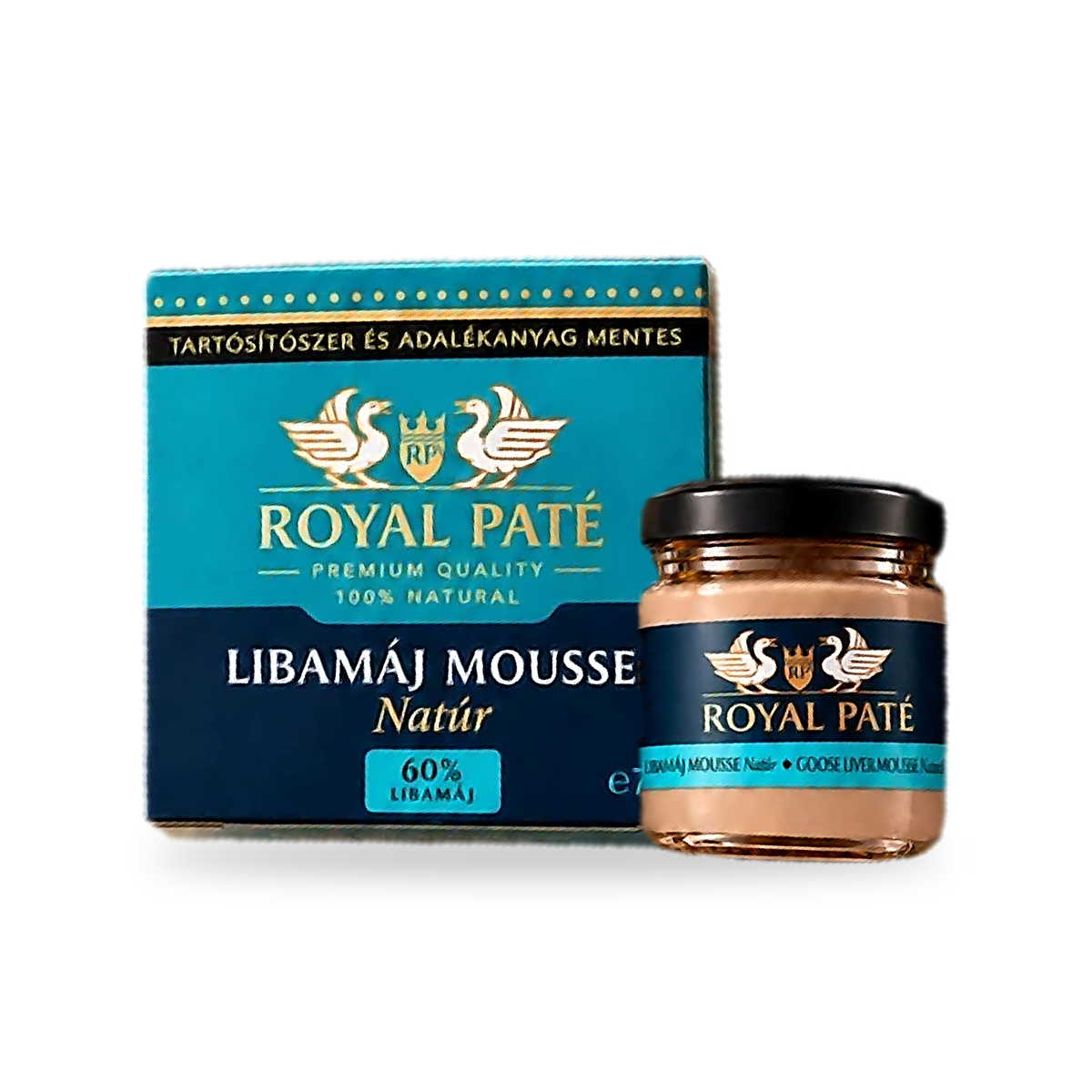 Gåslevermousse Naturell, 70g