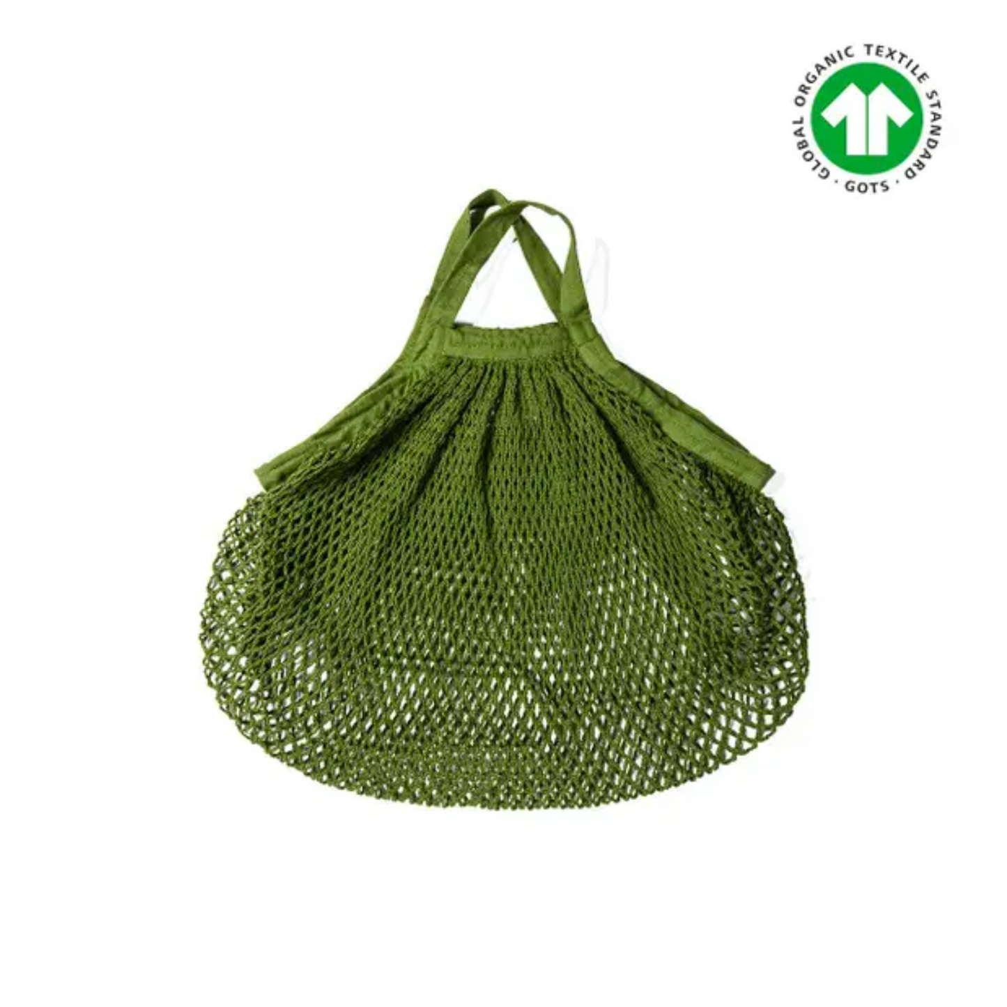 Ekologisk Nätkasse - Grön 40x40 cm