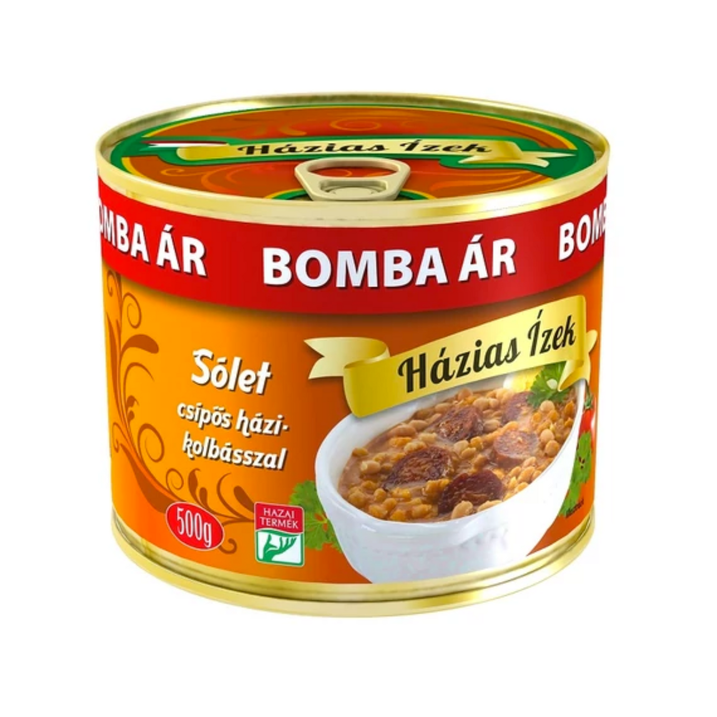 Solet med stark Bondkorv 500g