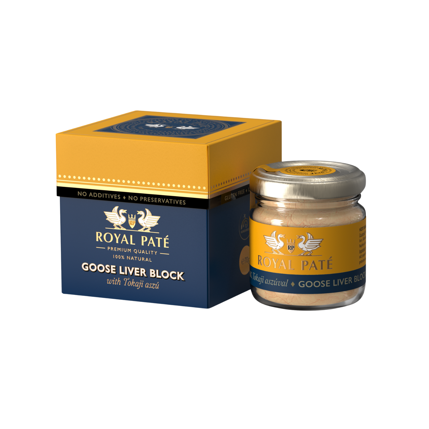 Gåslever med Tokaji Aszú, 70g