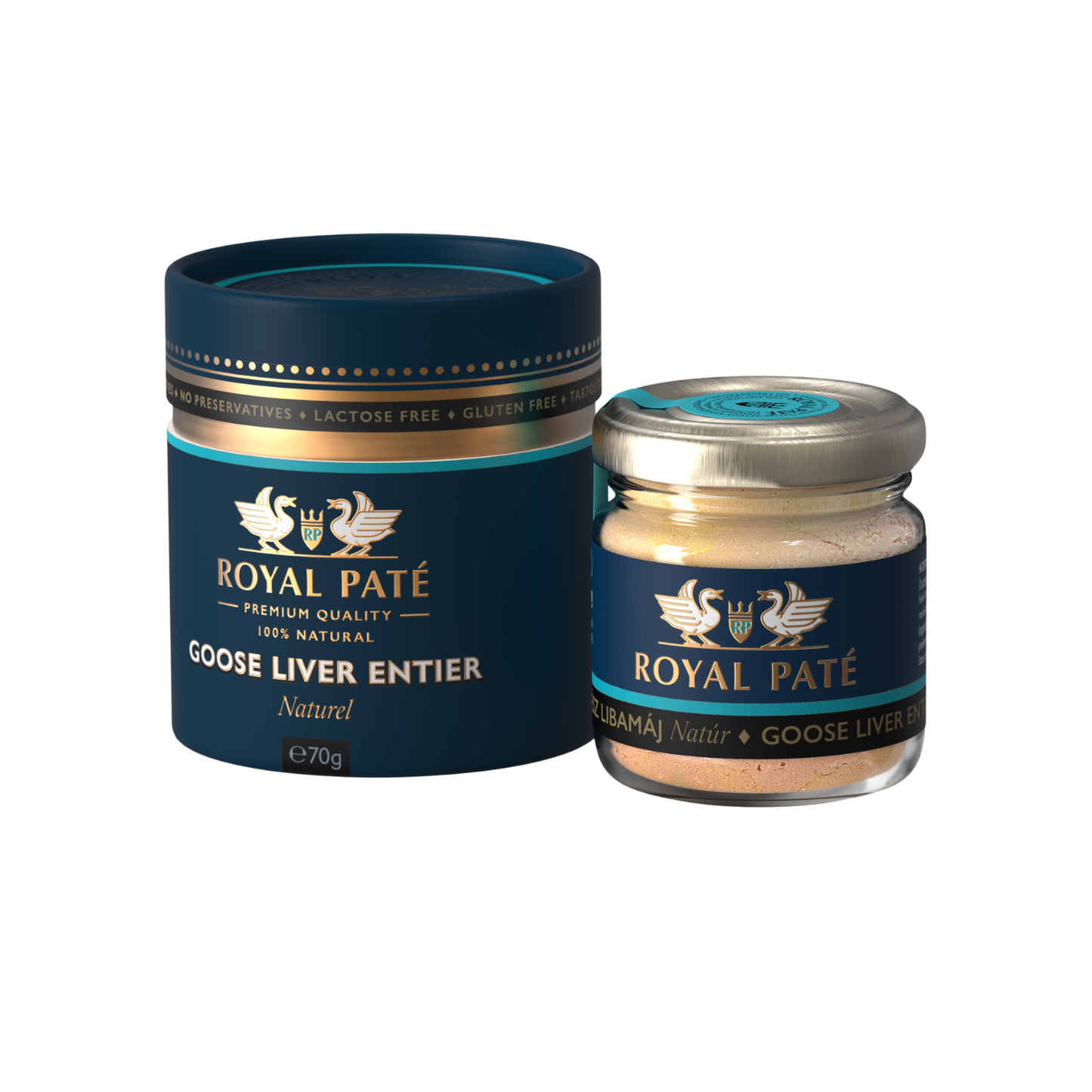 Gåslever Hel Naturell, 70g